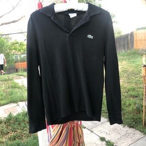 Lacoste shirt. Long sleeve. Size “3”. Fairly small shirt